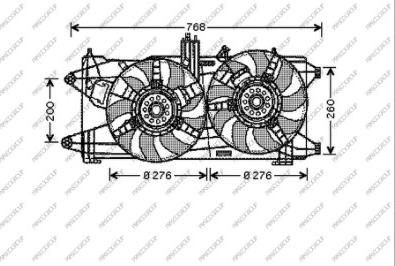 Prasco FT907F004 - Ventola, Raffreddamento motore autozon.pro