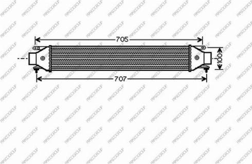 Prasco FT910N002 - Intercooler autozon.pro