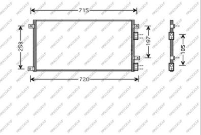 Prasco FT926C001 - Condensatore, Climatizzatore autozon.pro