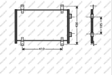 Prasco FT920C002 - Condensatore, Climatizzatore autozon.pro