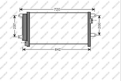 Prasco FT927C001 - Condensatore, Climatizzatore autozon.pro