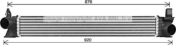 Prasco FT4482 - Intercooler autozon.pro