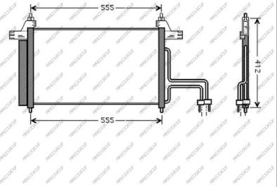 Prasco FT420C001 - Condensatore, Climatizzatore autozon.pro