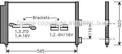 Prasco FT5289D - Condensatore, Climatizzatore autozon.pro