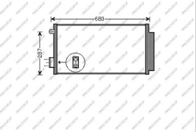 Prasco FT040C002 - Condensatore, Climatizzatore autozon.pro