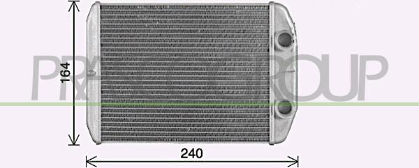 Prasco FT030H004 - Scambiatore calore, Riscaldamento abitacolo autozon.pro