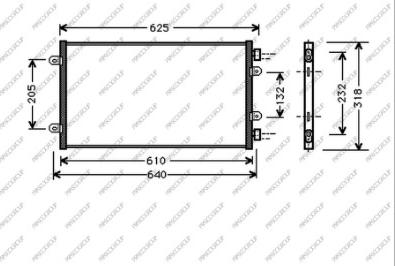 Prasco FT133C003 - Condensatore, Climatizzatore autozon.pro