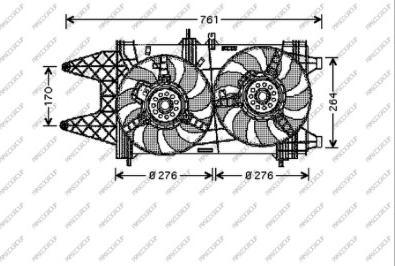 Prasco FT133F006 - Ventola, Raffreddamento motore autozon.pro