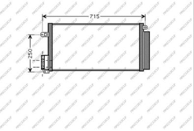 Prasco FT137C001 - Condensatore, Climatizzatore autozon.pro