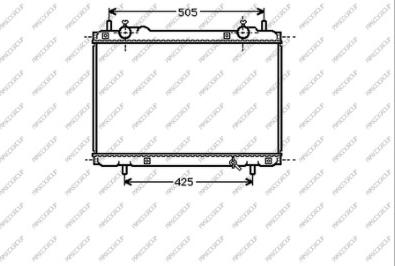 Prasco FT137R012 - Radiatore, Raffreddamento motore autozon.pro