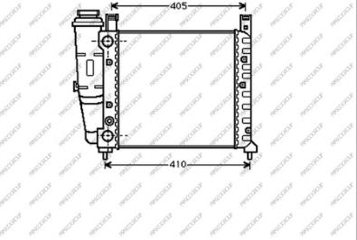 Prasco FT127R009 - Radiatore, Raffreddamento motore autozon.pro