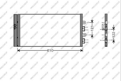 Prasco FT340C002 - Condensatore, Climatizzatore autozon.pro