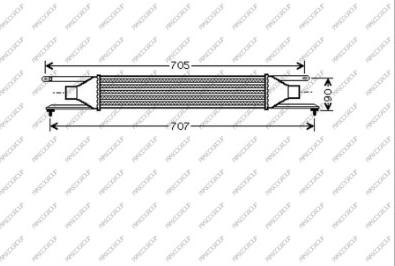 Prasco FT342N002 - Intercooler autozon.pro