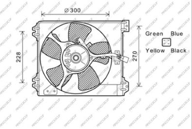 Prasco FT360F003 - Ventola, Raffreddamento motore autozon.pro