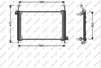 Prasco FT715C001 - Condensatore, Climatizzatore autozon.pro