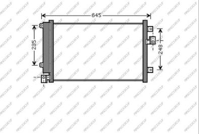 Prasco FT717C002 - Condensatore, Climatizzatore autozon.pro