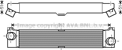 Prasco FTA4360 - Intercooler autozon.pro