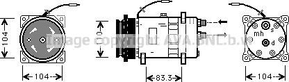 Prasco FTK064 - Compressore, Climatizzatore autozon.pro