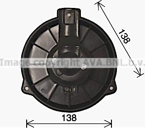 Prasco HD8318 - Elettromotore, Ventilatore abitacolo autozon.pro