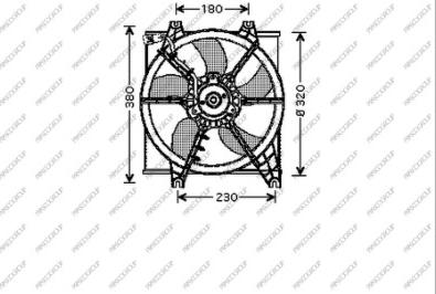 Prasco HN016F001 - Ventola, Raffreddamento motore autozon.pro