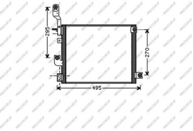 Prasco HN324C002 - Condensatore, Climatizzatore autozon.pro