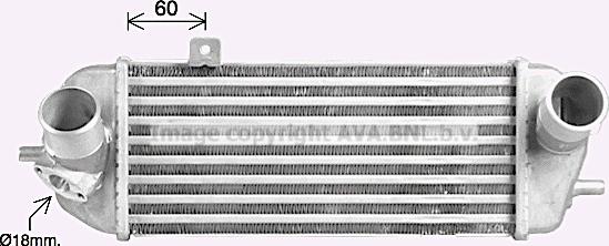 Prasco HY4477 - Intercooler autozon.pro