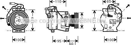 Prasco IVK064 - Compressore, Climatizzatore autozon.pro