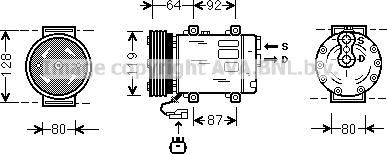 Prasco JEK029 - Compressore, Climatizzatore autozon.pro