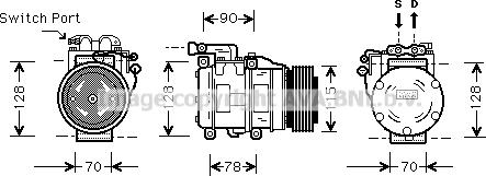 Prasco JRK030 - Compressore, Climatizzatore autozon.pro