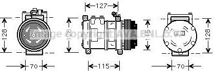 Prasco JRK031 - Compressore, Climatizzatore autozon.pro