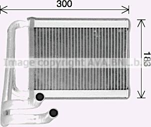 Prasco KA6306 - Scambiatore calore, Riscaldamento abitacolo autozon.pro