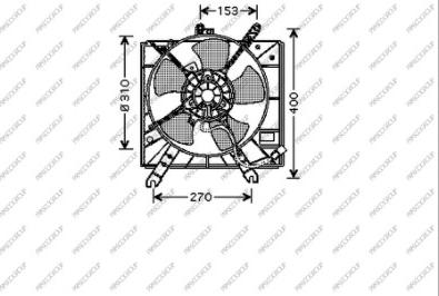 Prasco KI420F001 - Ventola, Raffreddamento motore autozon.pro