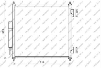 Prasco LR866C001 - Condensatore, Climatizzatore autozon.pro