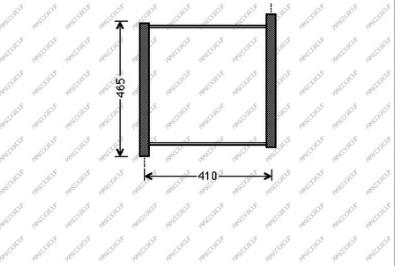 Prasco ME305R001 - Radiatore, Raffreddamento motore autozon.pro