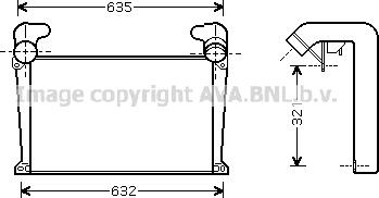 Prasco MN4034 - Intercooler autozon.pro