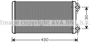 Prasco MN6030 - Scambiatore calore, Riscaldamento abitacolo autozon.pro