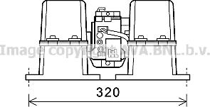 Prasco MN8086 - Elettromotore, Ventilatore abitacolo autozon.pro