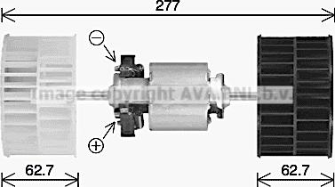 Prasco MN8139 - Elettromotore, Ventilatore abitacolo autozon.pro