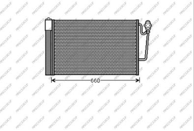 Prasco MN306C002 - Condensatore, Climatizzatore autozon.pro