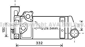 Prasco MN3083 - Radiatore olio, Retarder autozon.pro