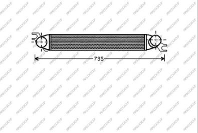 Prasco MN308N001 - Intercooler autozon.pro