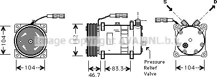 Prasco MNK048 - Compressore, Climatizzatore autozon.pro