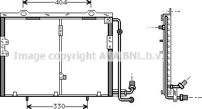 Prasco MS5290 - Condensatore, Climatizzatore autozon.pro