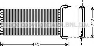 Prasco MS6441 - Scambiatore calore, Riscaldamento abitacolo autozon.pro