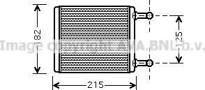 Prasco MS6442 - Scambiatore calore, Riscaldamento abitacolo autozon.pro