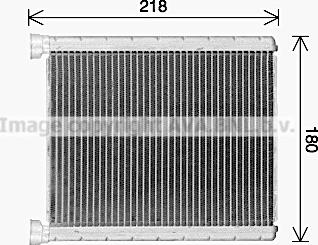 Prasco MS6763 - Scambiatore calore, Riscaldamento abitacolo autozon.pro