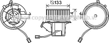 Prasco MS8629 - Elettromotore, Ventilatore abitacolo autozon.pro