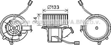 Prasco MS8628 - Elettromotore, Ventilatore abitacolo autozon.pro