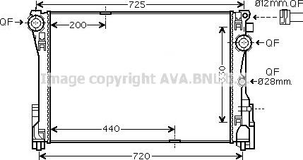 Prasco MS2693 - Radiatore, Raffreddamento motore autozon.pro