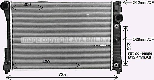 Prasco MS2729 - Radiatore, Raffreddamento motore autozon.pro